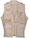 Algopix Similar Product 9 - Humvee Safari Vest Khaki XX Large