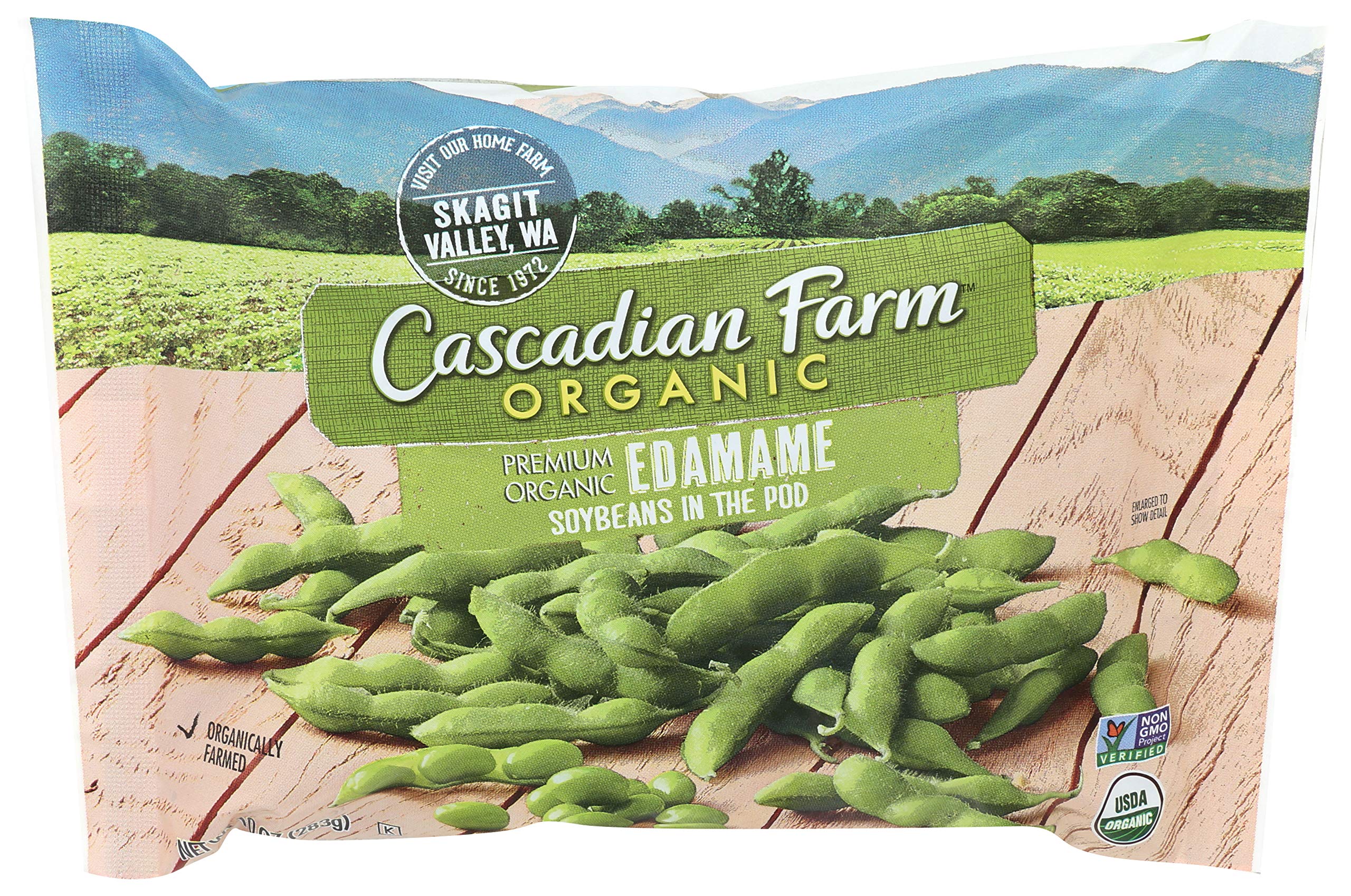 Algopix Similar Product 12 - Cascadian Farm Organic Edamame 10 oz Bag