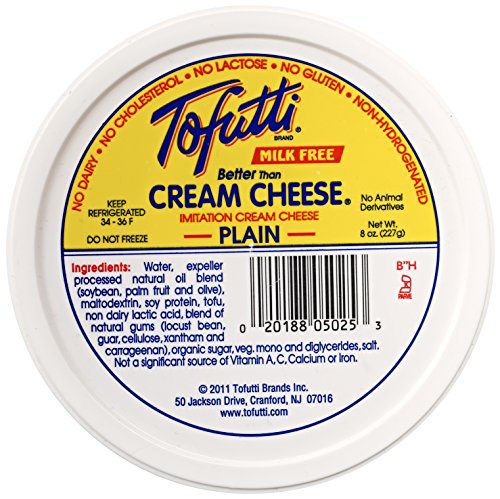 Algopix Similar Product 1 - Tofutti Better Than Cream Cheese, 8 oz