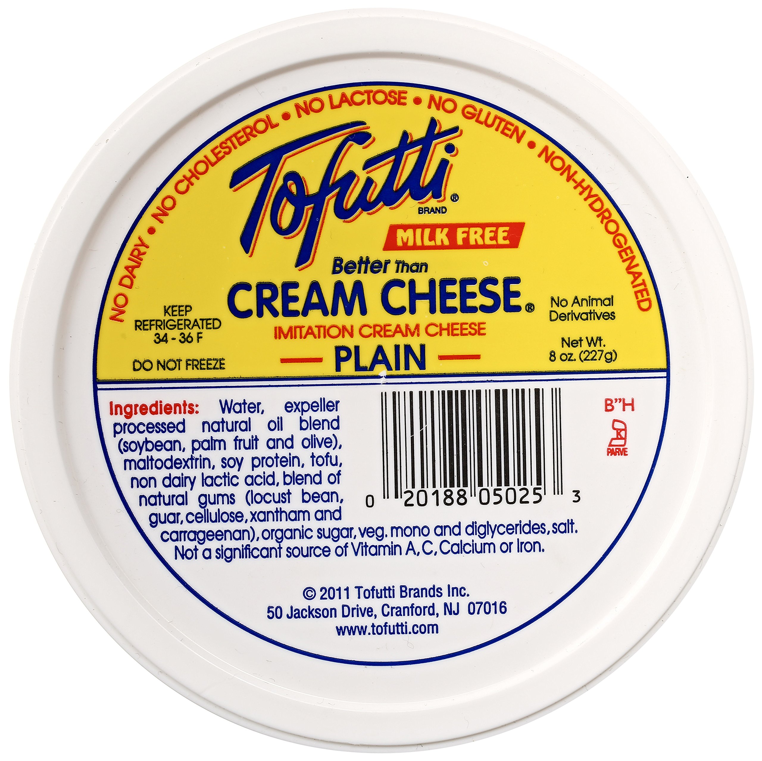 Algopix Similar Product 6 - Tofutti Better Than Cream Cheese, 8 oz