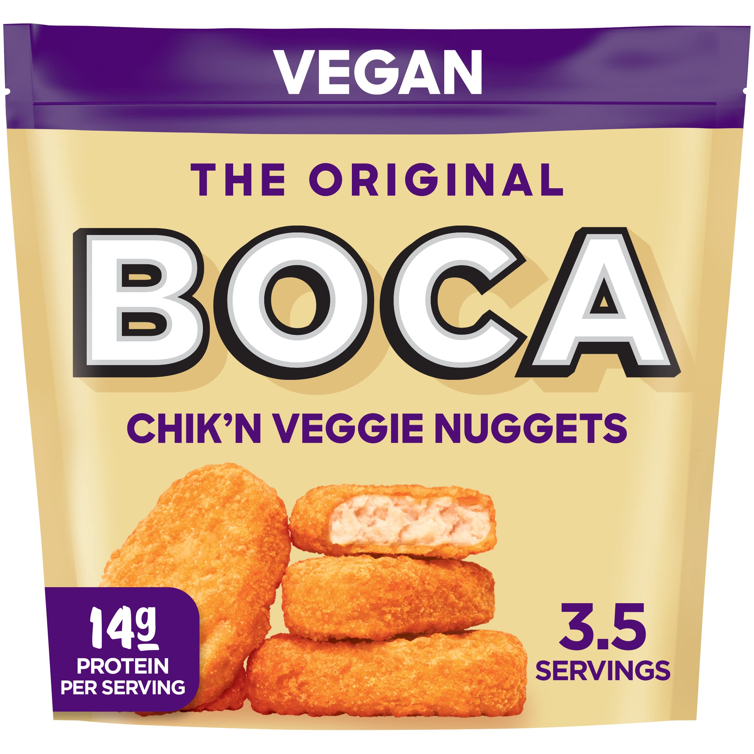 Algopix Similar Product 3 - BOCA Original Vegan Chikn Veggie