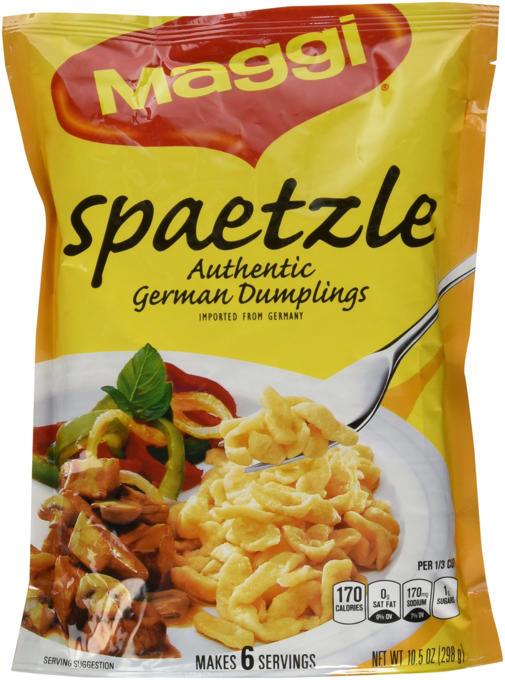 Algopix Similar Product 11 - Maggi Spaetzle Authentic German