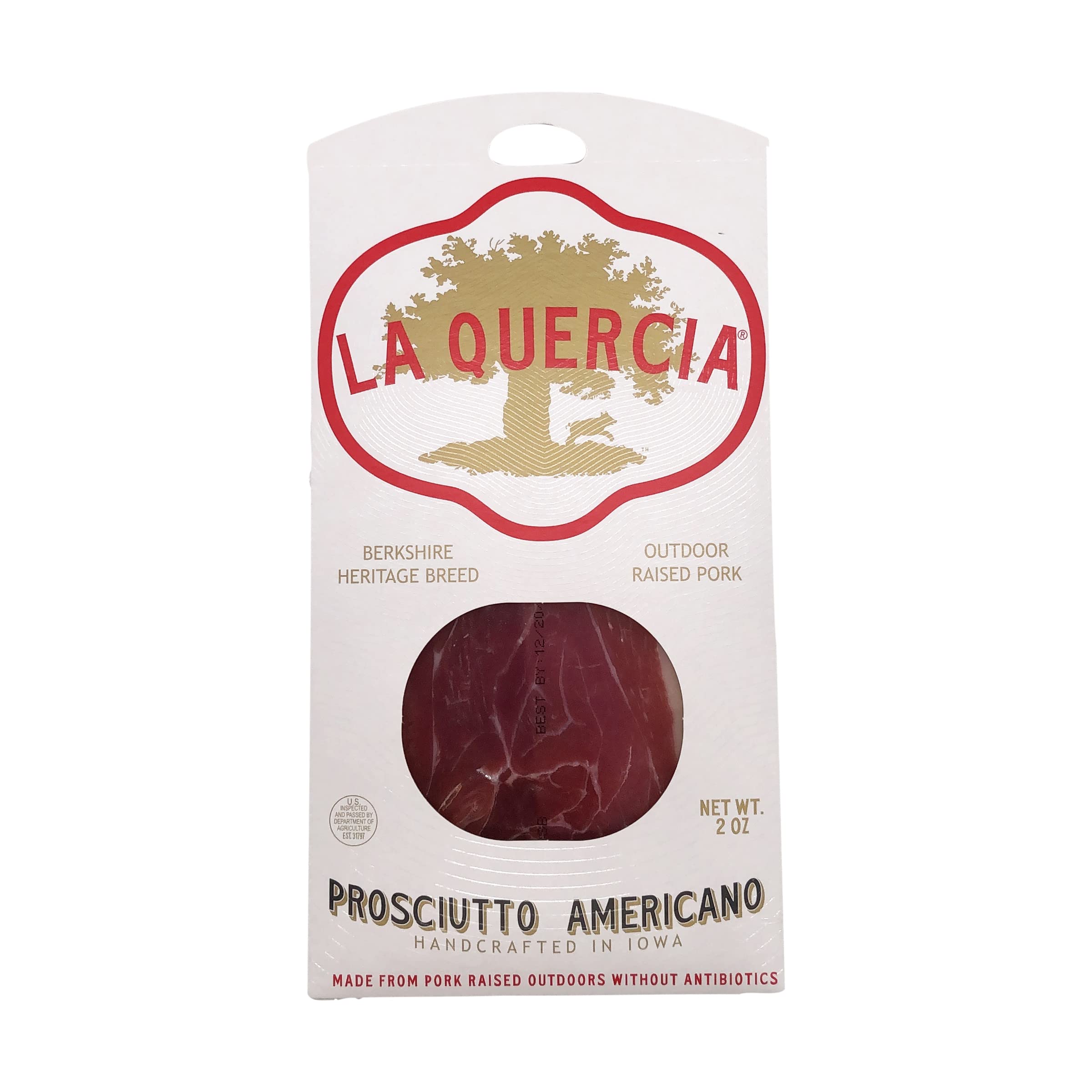 Algopix Similar Product 1 - La Quercia Sliced Prosciutto