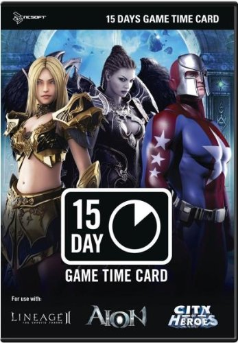 Algopix Similar Product 1 - NCsoft Time Card  15 Days Boxed