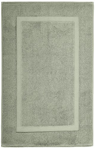 Algopix Similar Product 11 - Pinzon Luxury Banded Bath Mat - Sage