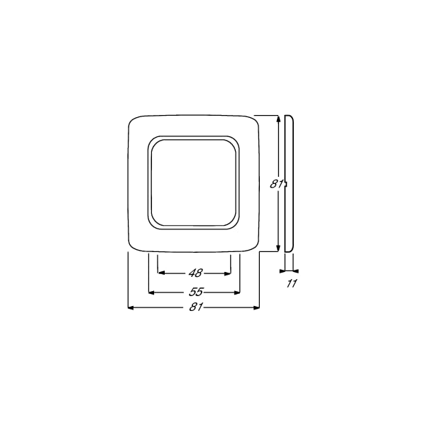 Algopix Similar Product 6 - Busch-Jaeger 2511 JH Ref Cover Frame