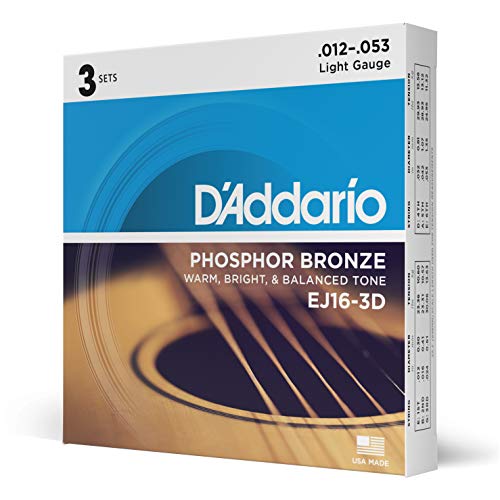 Algopix Similar Product 9 - DAddario Guitar Strings  Phosphor