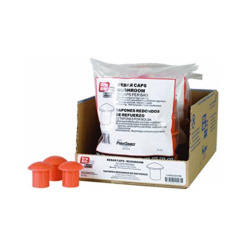 Algopix Similar Product 4 - PRIMESOURCE CAPMUSH25R REBAR Cap