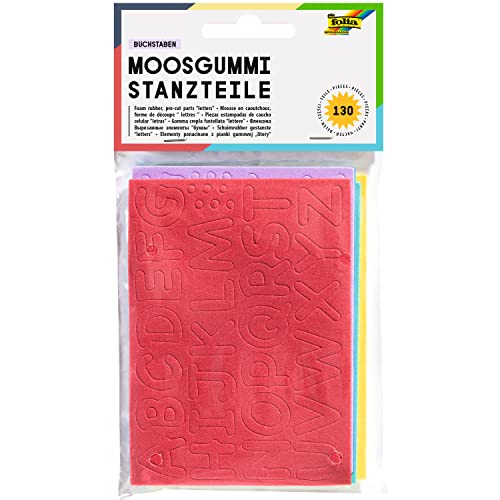 Algopix Similar Product 5 - Glorex Foam Rubber Letters Embossed