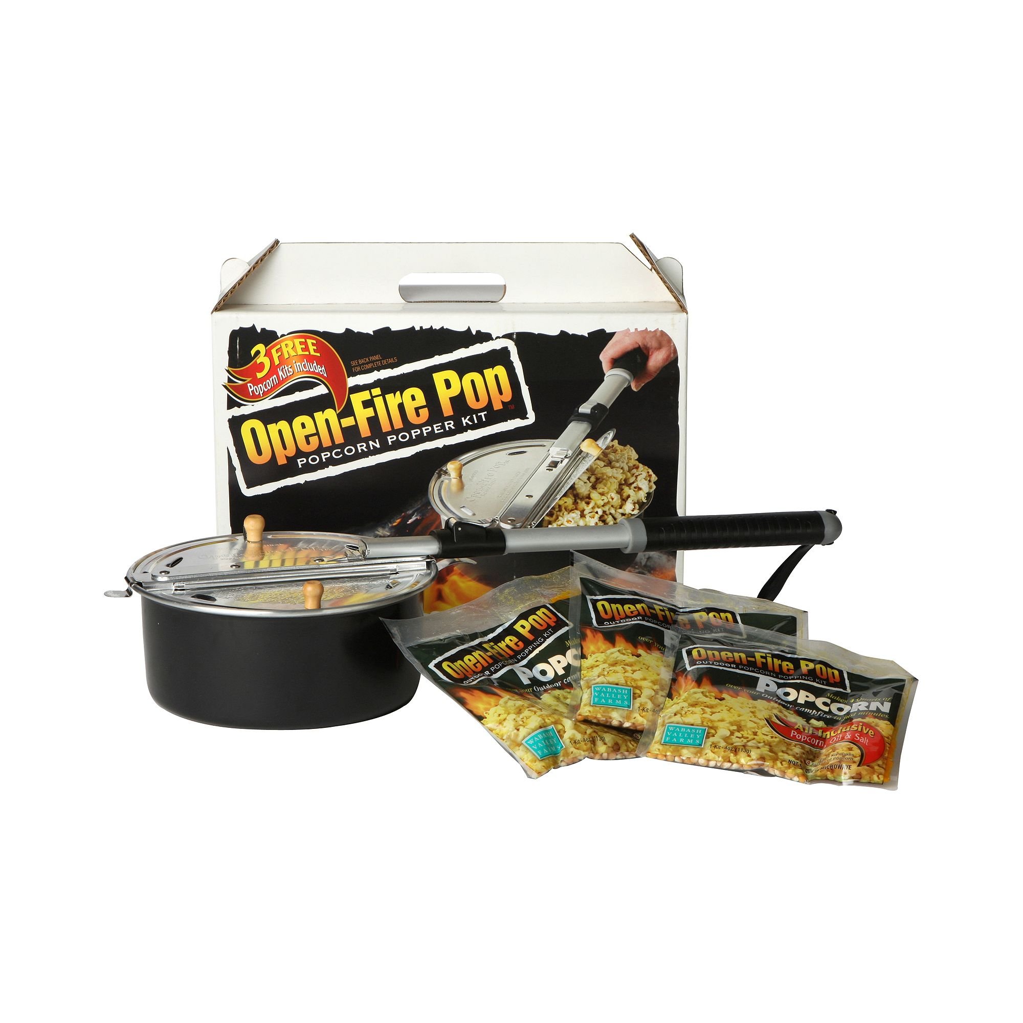 Algopix Similar Product 18 - Open Fire Pop Popcorn Popper