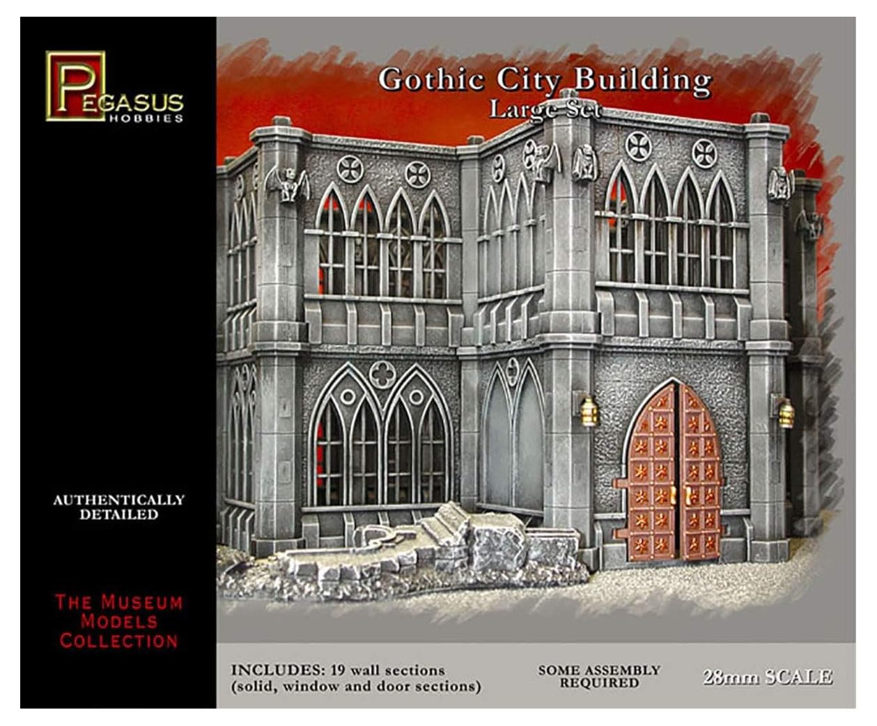 Algopix Similar Product 11 - Pegasus Hobby WWII Gothic City Building