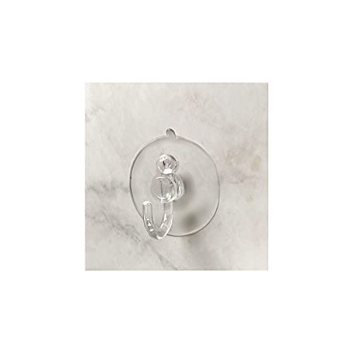 Algopix Similar Product 2 - HOOK PLASTIC 1.8"D CLEAR