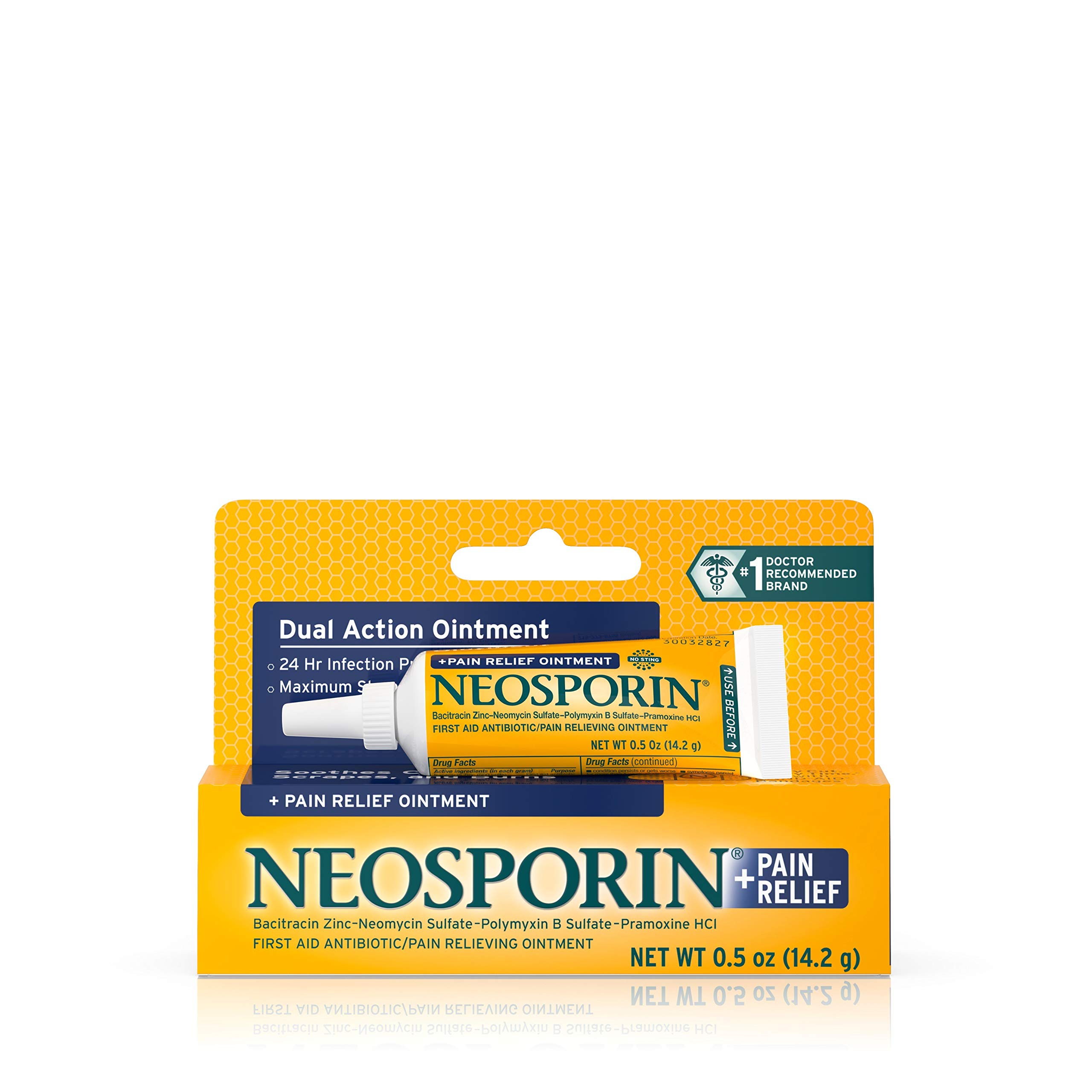 Algopix Similar Product 3 - Neosporin + Pain Relief Ointment, .5 Oz