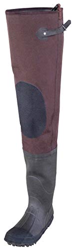 Algopix Similar Product 12 - Caddis Men's 2 Ply Rubber Hip Boots, 9