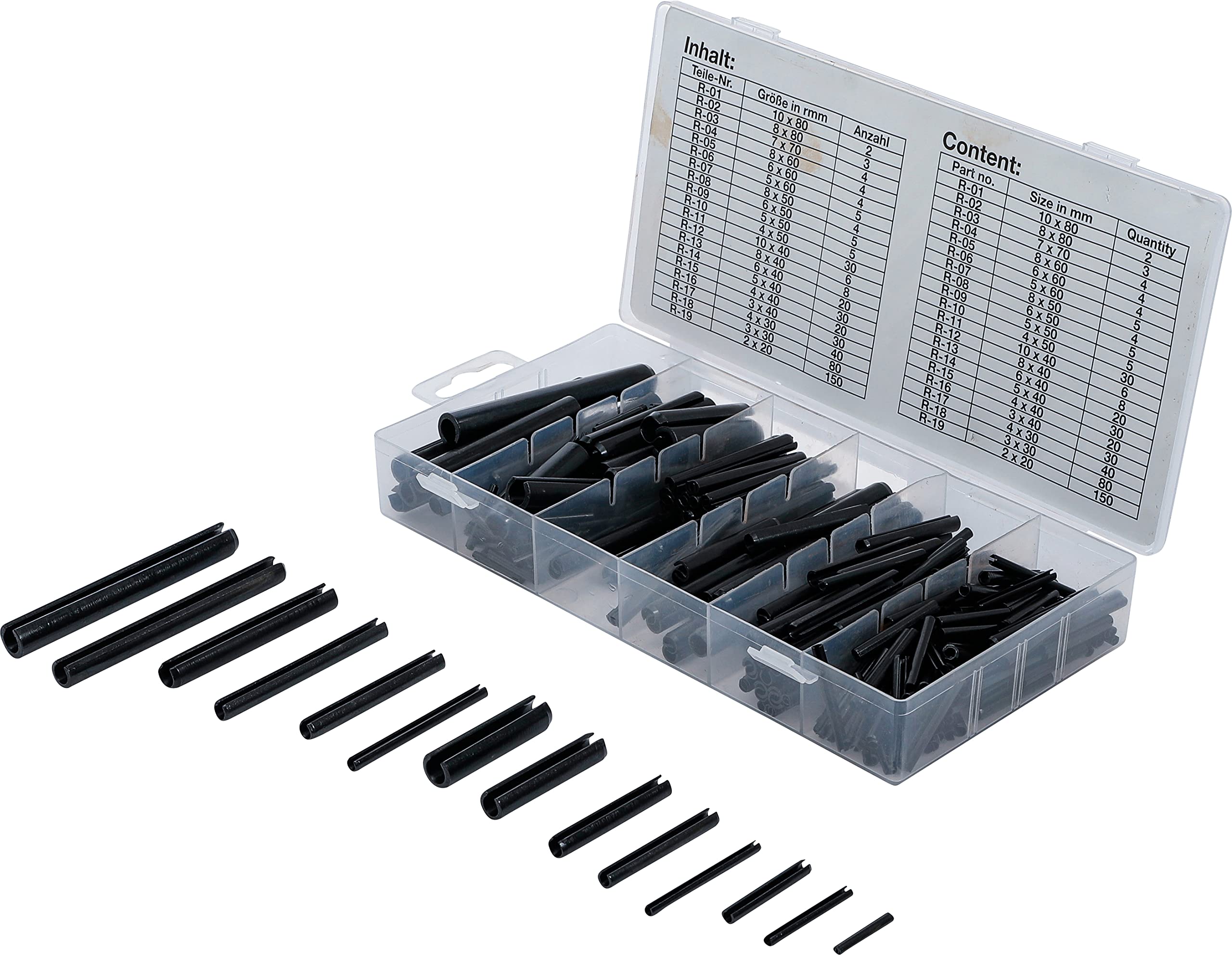 Algopix Similar Product 12 - BGS 8054 hollow split pinSpring Bar
