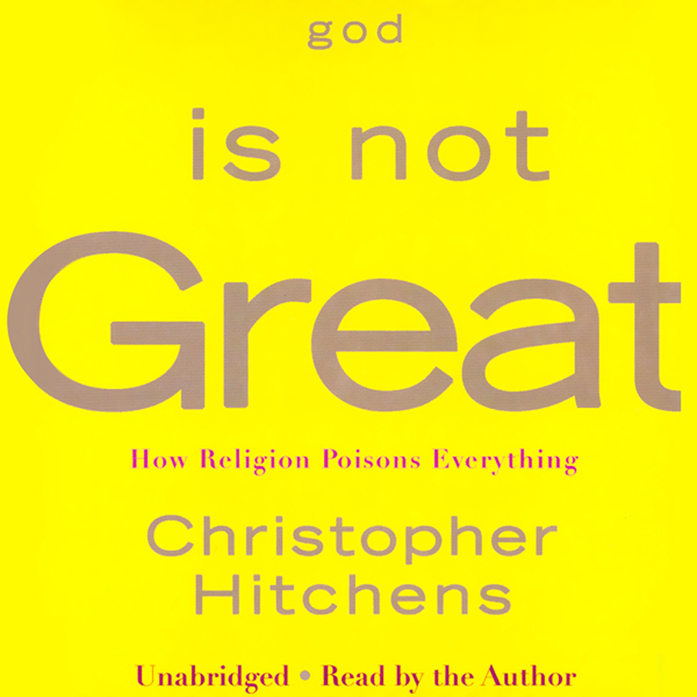 Algopix Similar Product 12 - God Is Not Great How Religion Poisons