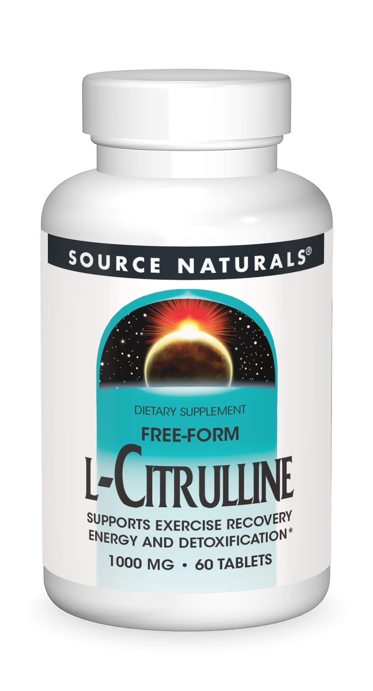 Algopix Similar Product 17 - Source Naturals LCitrulline  Supports