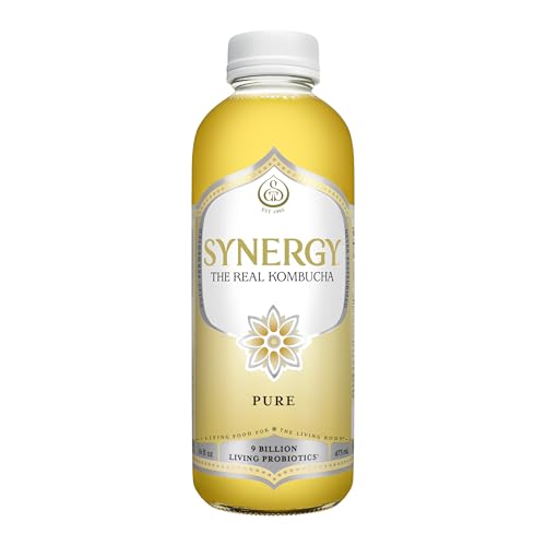 Algopix Similar Product 13 - SYNERGY KOMBUCHA PURE, ORGANIC 16oz