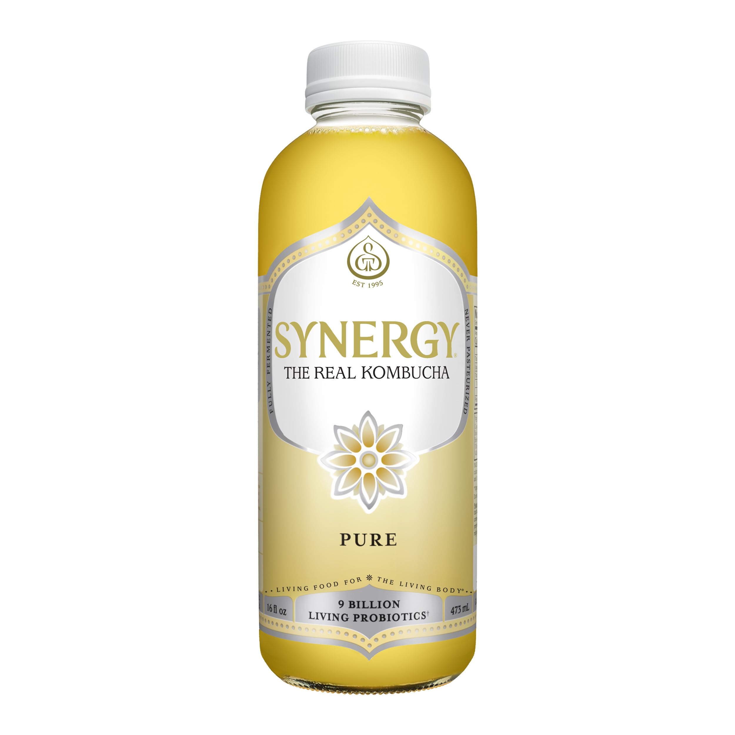 Algopix Similar Product 16 - SYNERGY KOMBUCHA PURE, ORGANIC 16oz