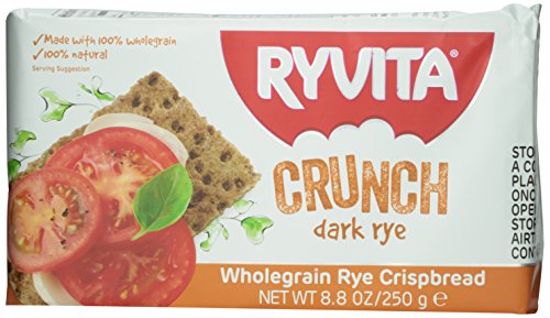 Algopix Similar Product 12 - Ryvita Dark Rye Fat Free Crispbread