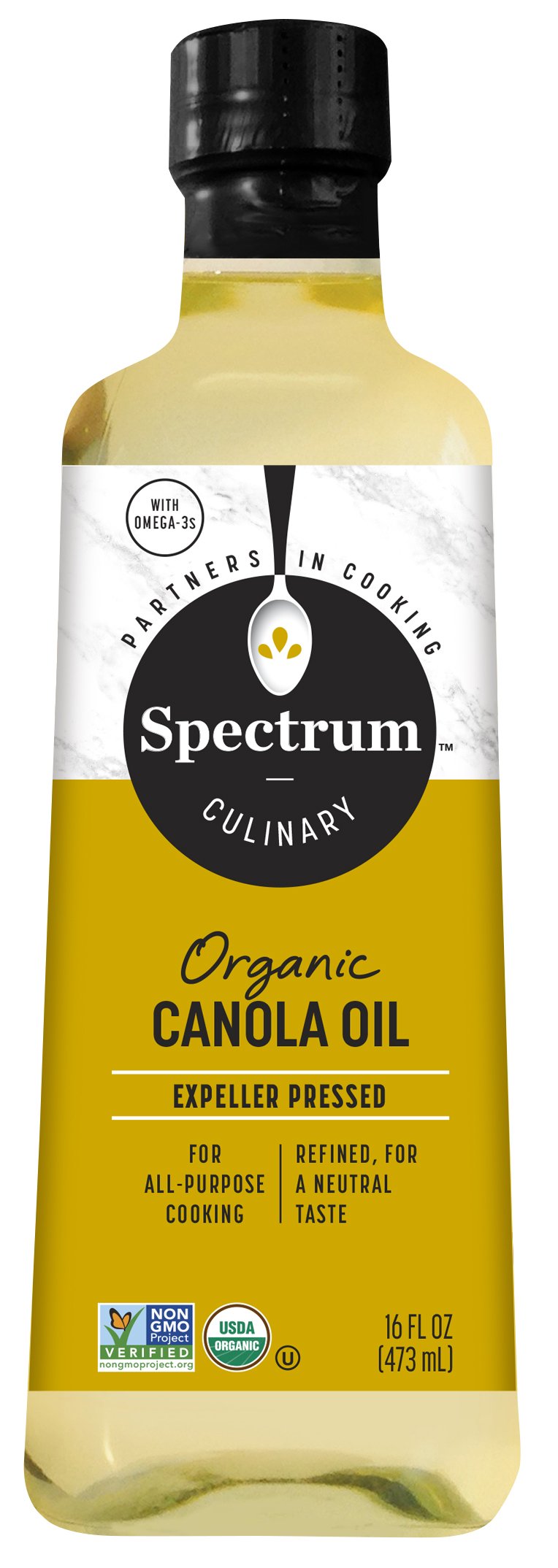 Algopix Similar Product 14 - Spectrum Culinary Organic Canola Oil