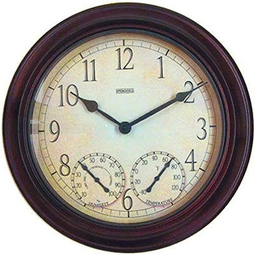 Algopix Similar Product 5 - Springfield Outdoor Garden Clock with