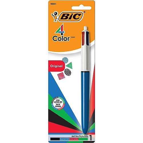 Algopix Similar Product 9 - BIC 4Color Original Retractable Ball