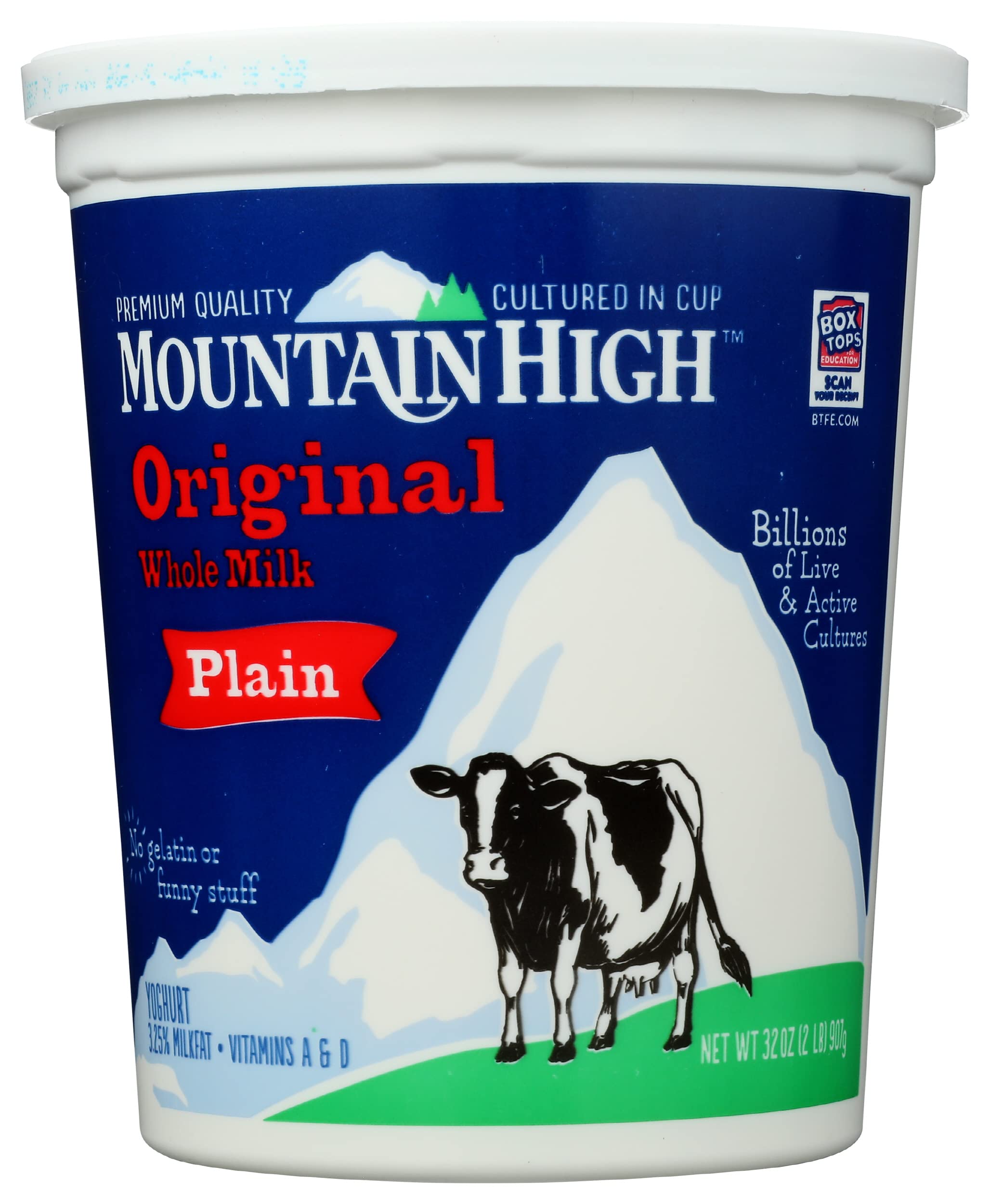 Algopix Similar Product 15 - Mountain High Original Whole Milk