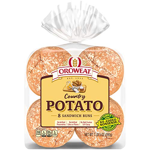 Algopix Similar Product 6 - Oroweat Country Potato Sandwich Buns 8