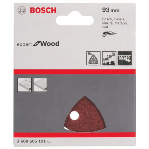 Algopix Similar Product 16 - Bosch 2608605191 93 Mm Sanding Sheets