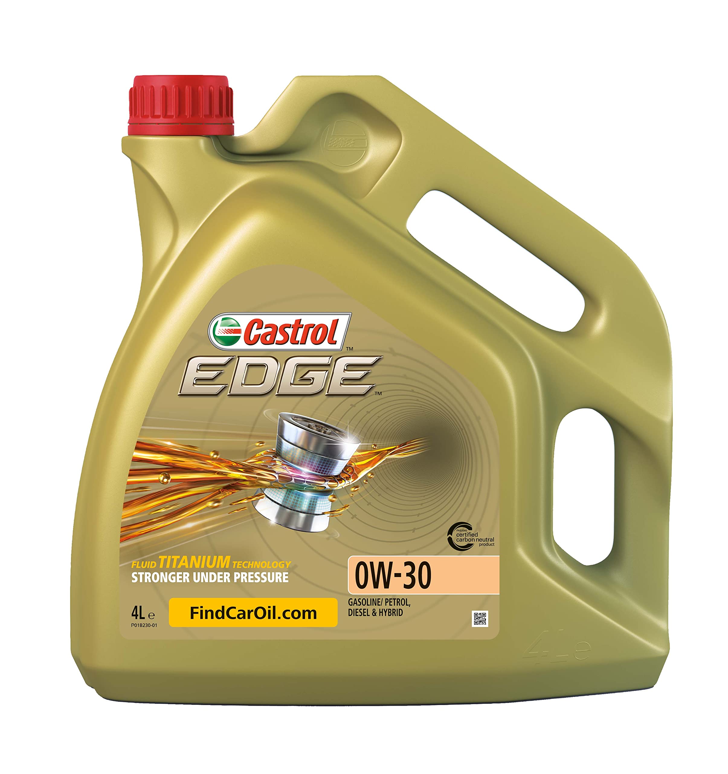 Algopix Similar Product 9 - Edge 0W-30 Engine Oil, 4L