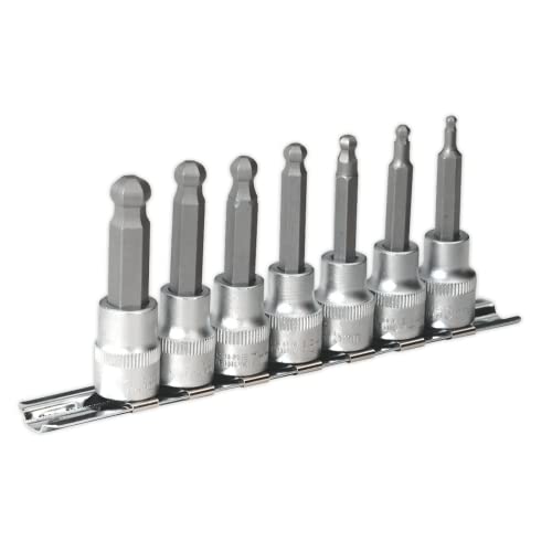 Algopix Similar Product 19 - Sealey AK621 7 Piece 38inch Sq Drive