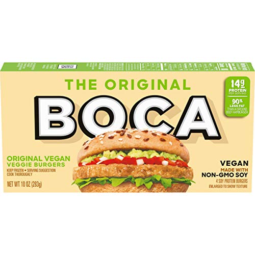 Algopix Similar Product 18 - BOCA Original Vegan Veggie Burgers with