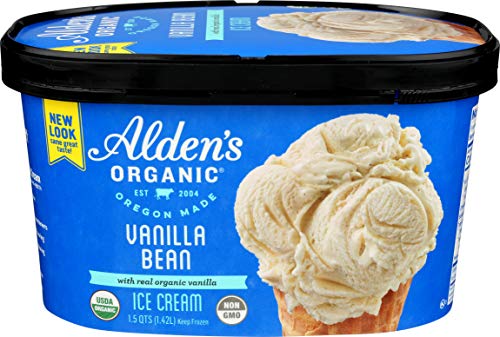 Algopix Similar Product 10 - Aldens Organic Vanilla Bean Ice