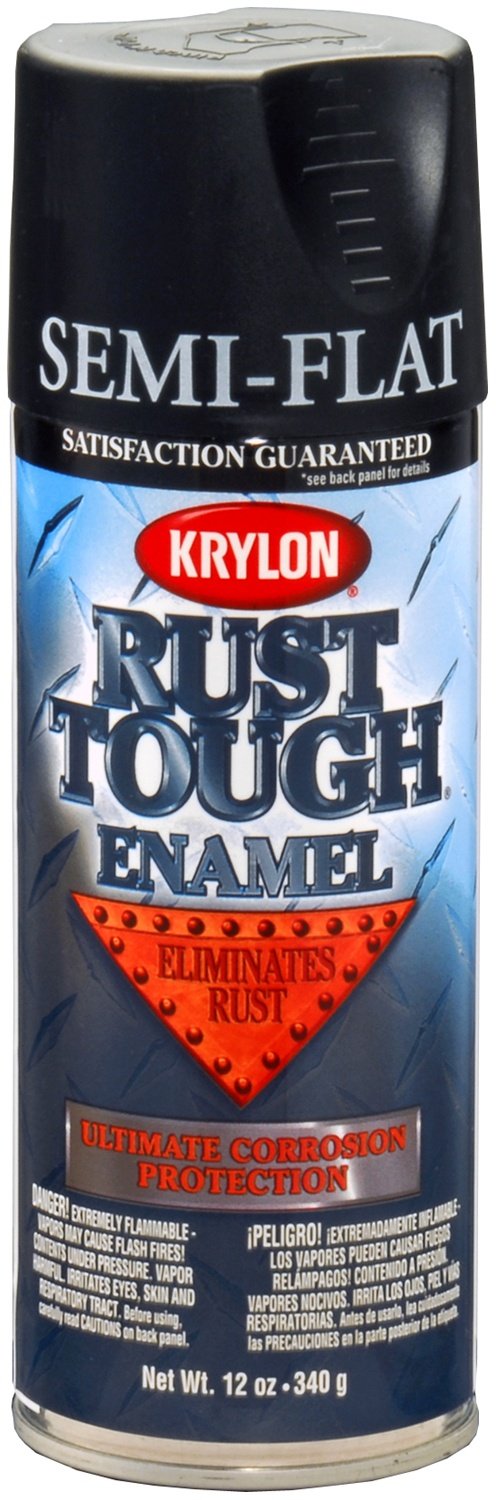 Algopix Similar Product 6 - Krylon K09203007 Rust Tough SemiFlat