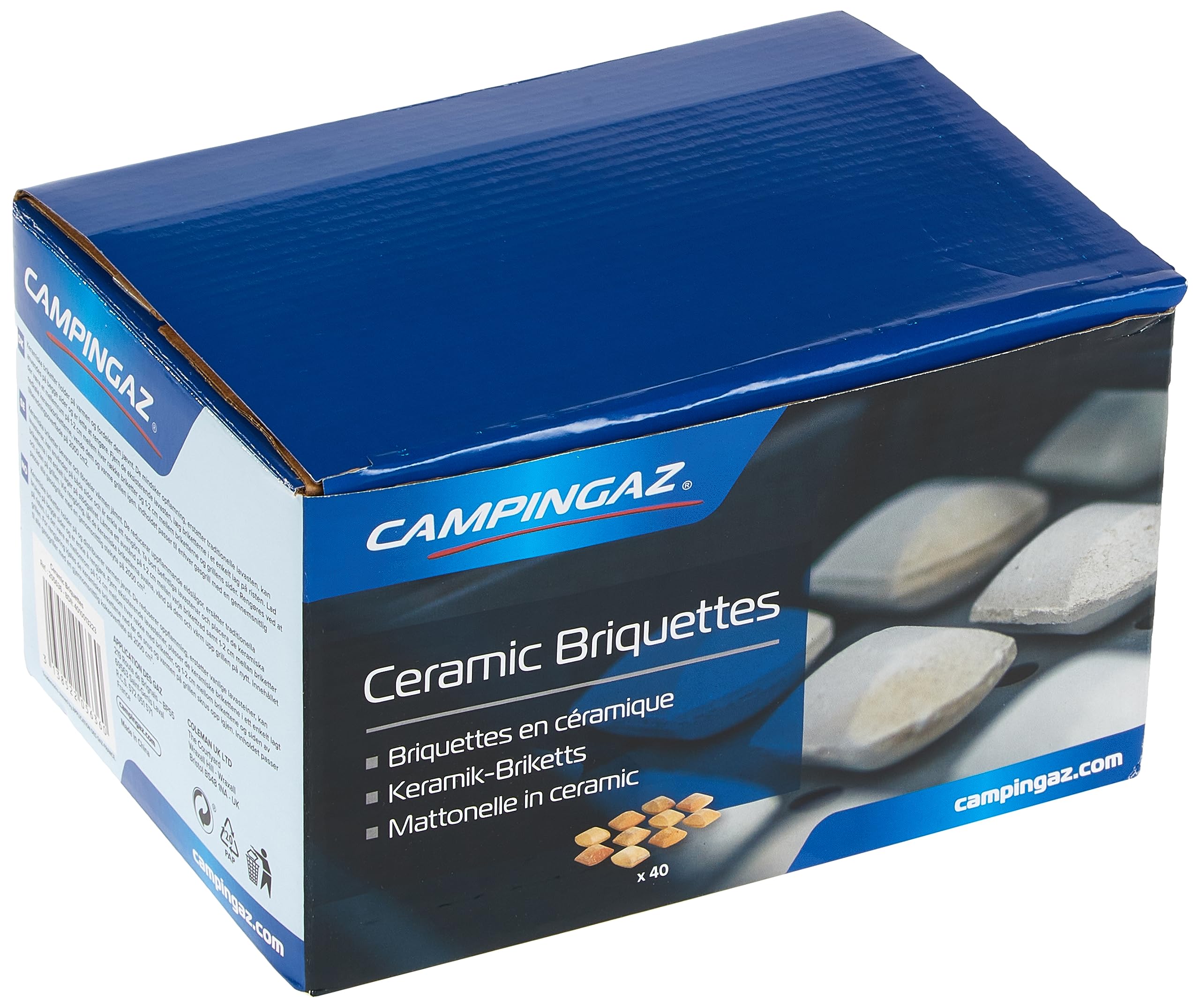 Algopix Similar Product 12 - Campingaz 63633 Ceramic Briquettes Pack