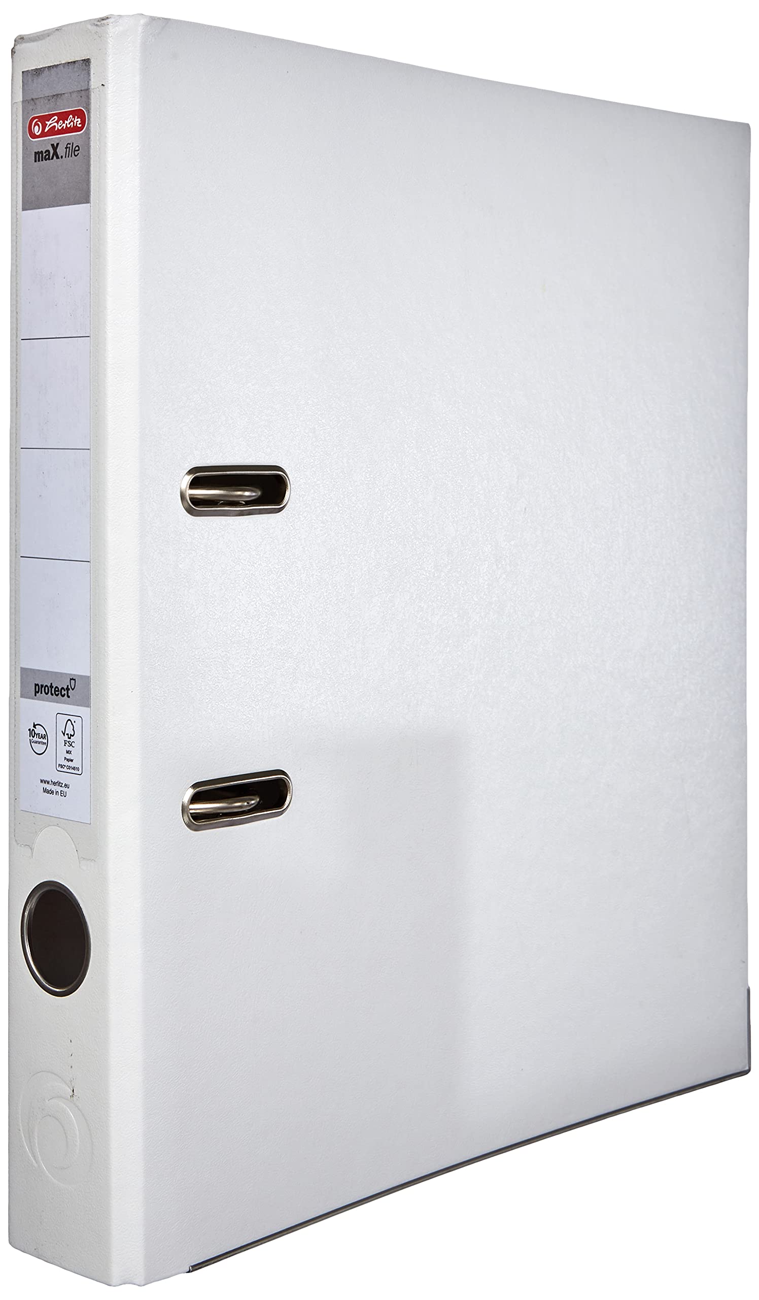 Algopix Similar Product 20 - Herlitz 5450705 White Folder 5 cm