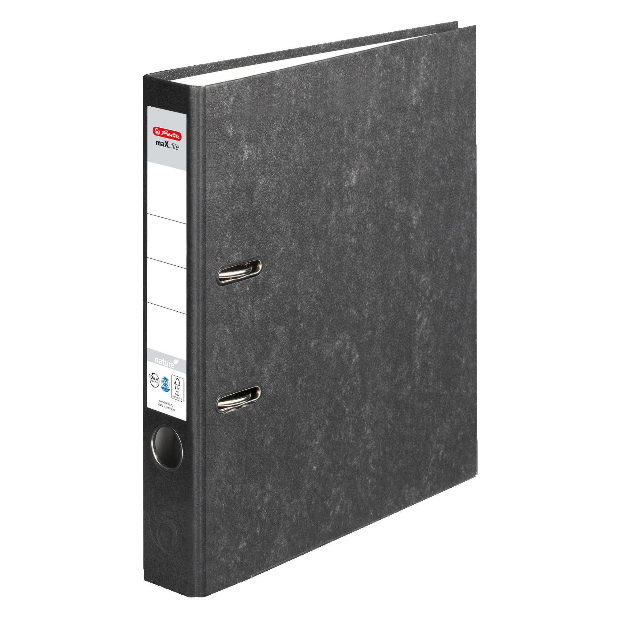 Algopix Similar Product 3 - Ordner maX. File Nature A4 5 cm Black