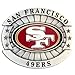 Algopix Similar Product 20 - NFL San Francisco 49ers Oversized Buckle