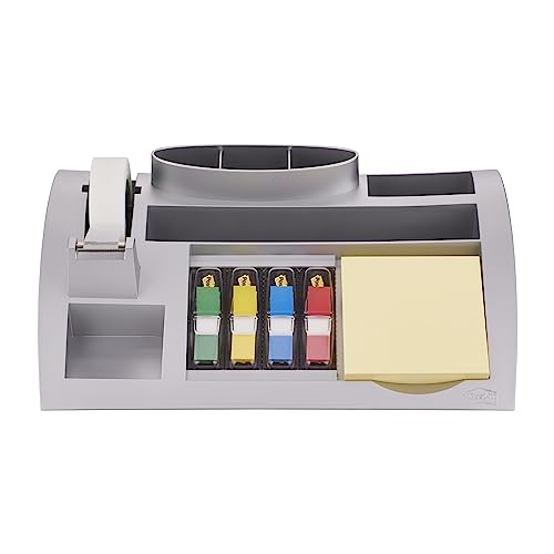 Algopix Similar Product 14 - Postit Desk Organizer Silver Color 