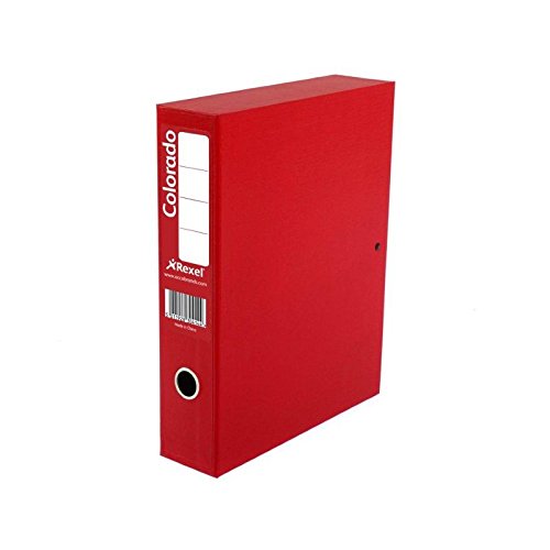 Algopix Similar Product 5 - Rexel Colorado Box Files with Lock
