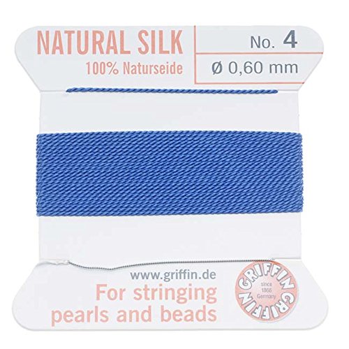 Algopix Similar Product 1 - Griffin Silk Beading Cord  Needle Size