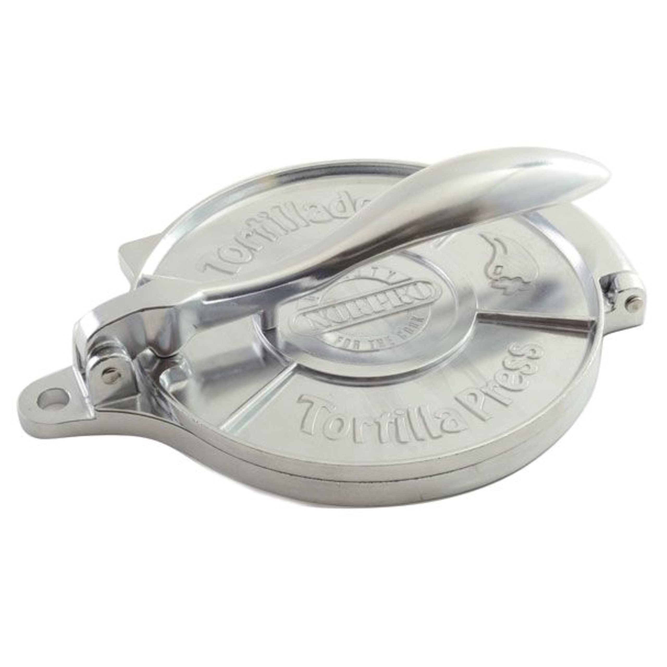 Algopix Similar Product 10 - Norpro Tortilla Press, 8 inch, Silver
