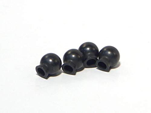 Algopix Similar Product 14 - Ball 68 X 73 X 3mm Black 4pcs