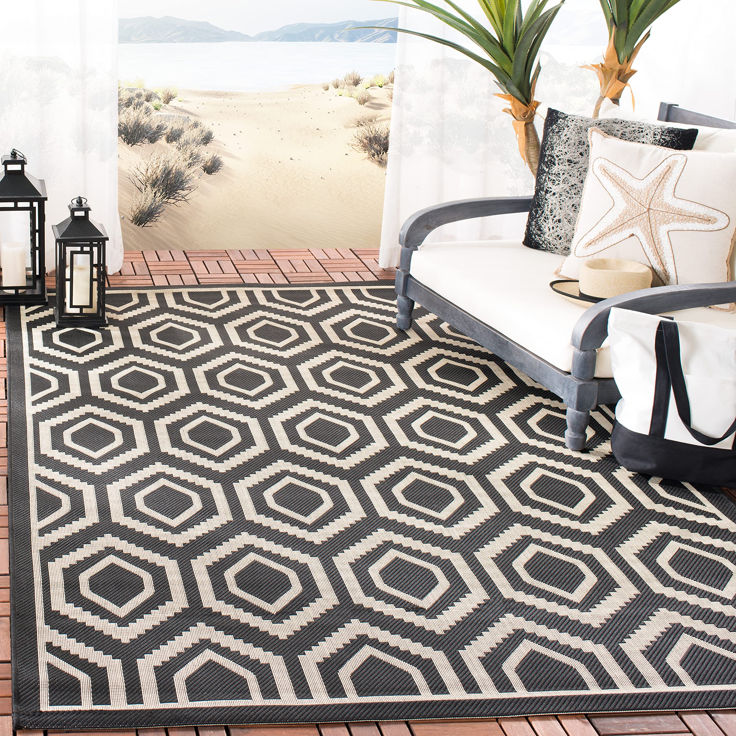 Algopix Similar Product 5 - SAFAVIEH Courtyard Collection Accent