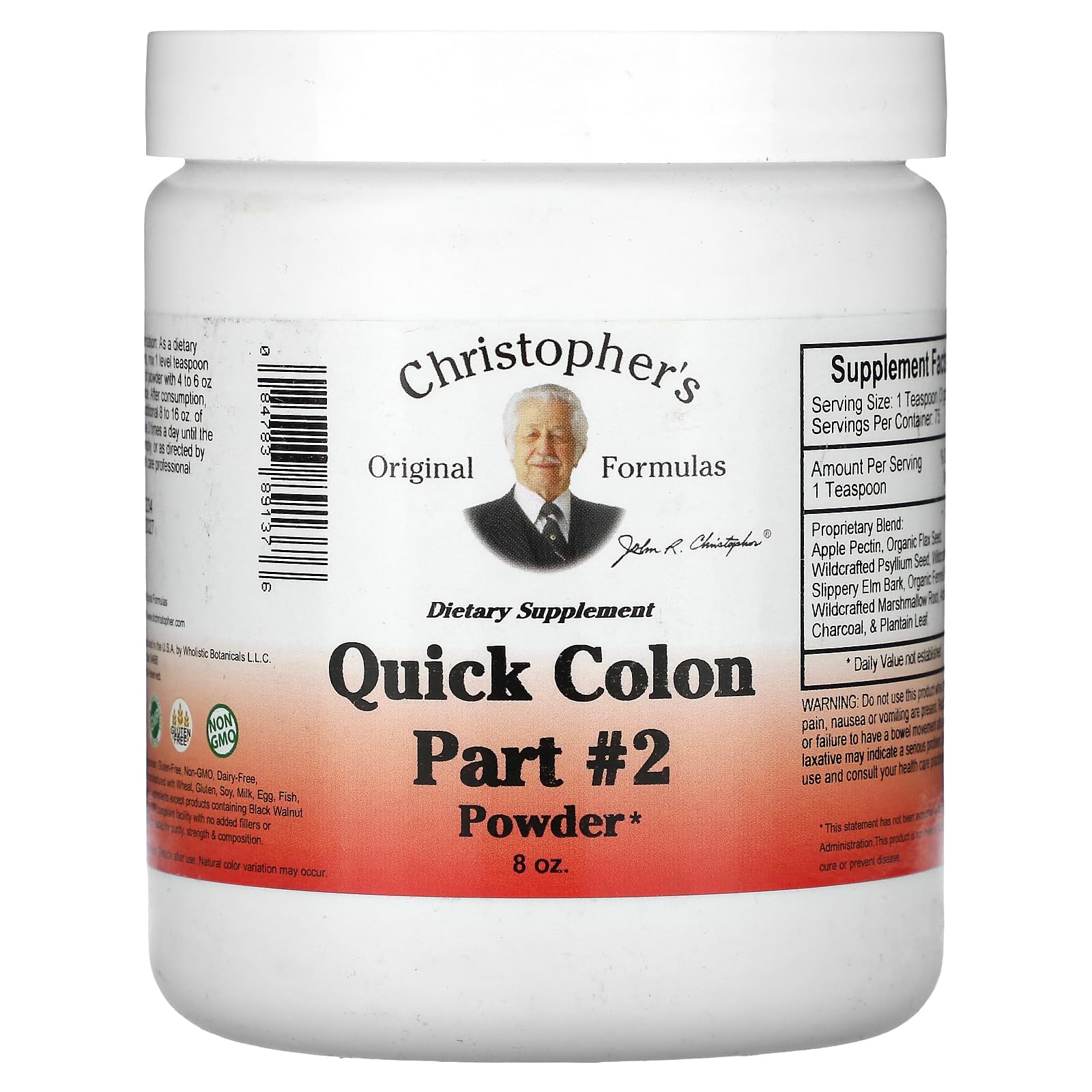 Algopix Similar Product 7 - Dr CHRISTOPHERS Cleanse Quick Colon