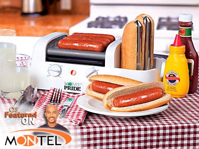 Algopix Similar Product 1 - Home Pride Ballpark Hot Dog Rotisserie