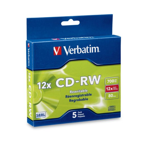 Algopix Similar Product 14 - Verbatim CDRW 700MB 4X12X High Speed