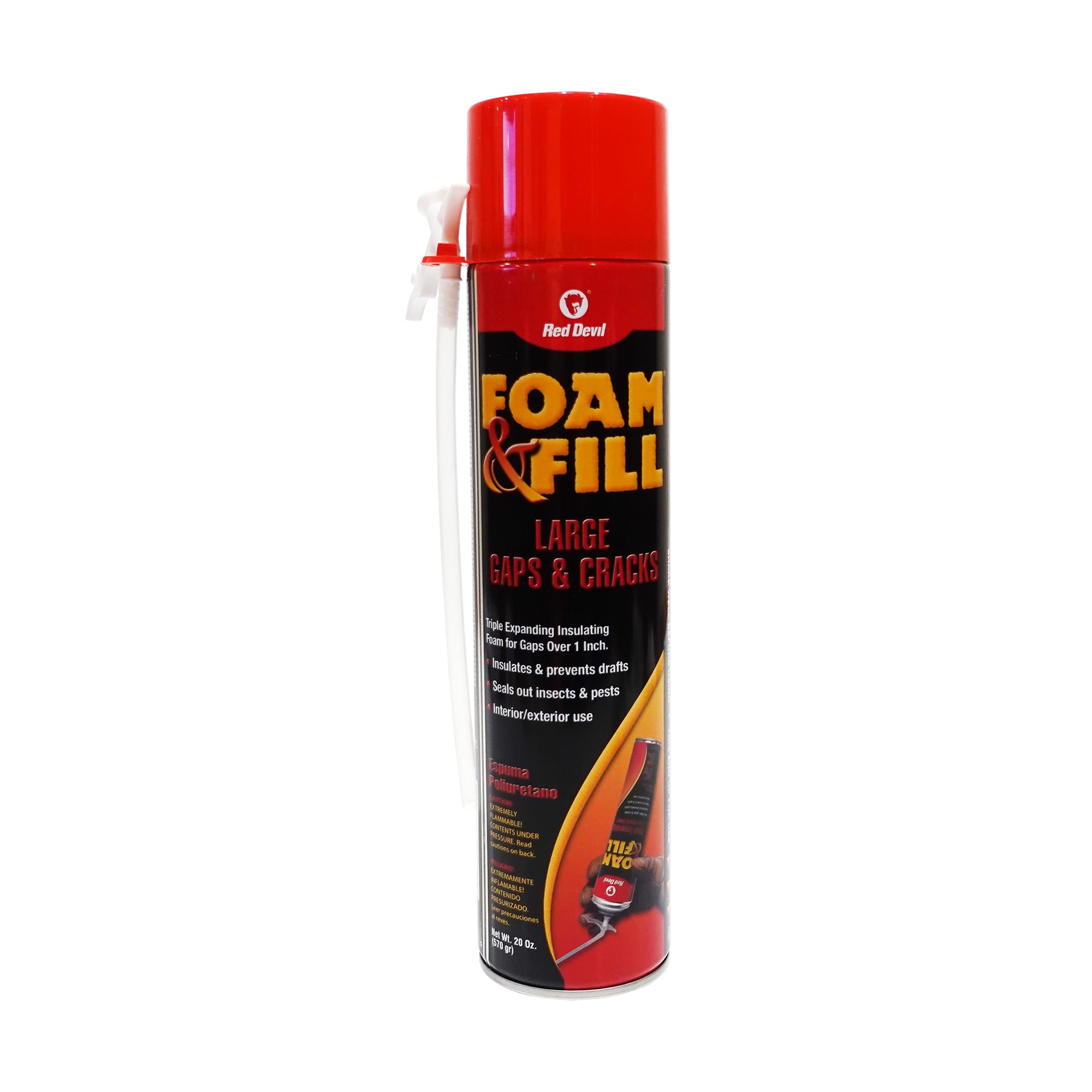 Algopix Similar Product 14 - Red Devil 0912 Foam  Fill Large Gaps 