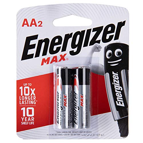 Algopix Similar Product 8 - Energizer MAX Alkaline Batteries AA 2
